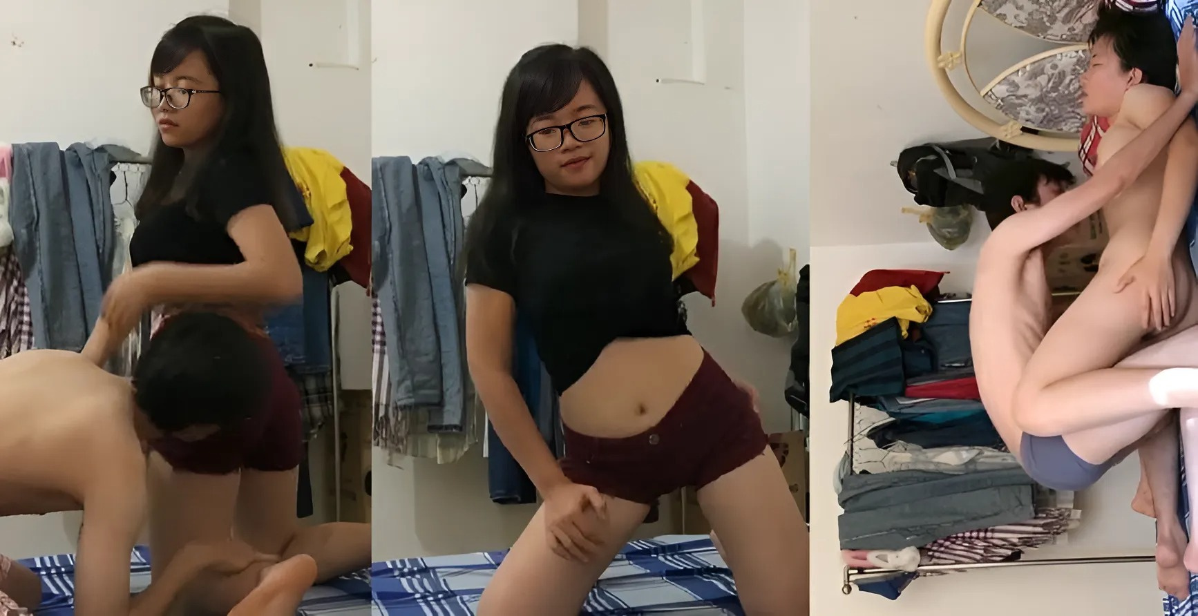 The student invited me to live together and only wasted sperm